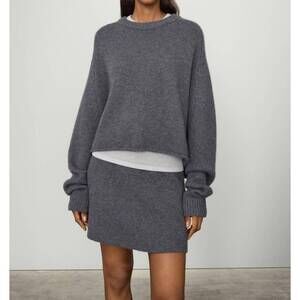NEW LISA YANG karine knit sweater in fjord